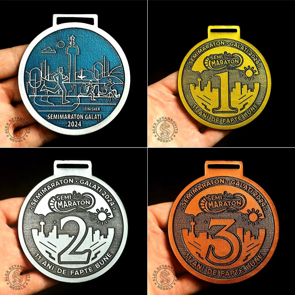Medalii Semimaraton Galați 2024